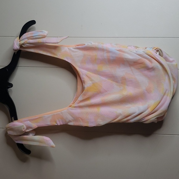 COPY - Free People Avenue Print Tank- Orange/Ivory Combo NWT - Picture 7 of 10